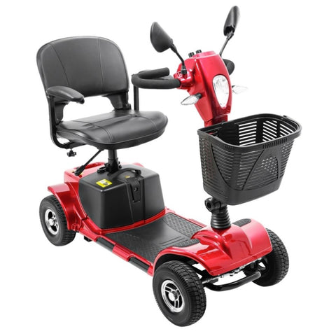 ZUN 4 Wheel Mobility Scooters, Upgrade Electric Power Mobile Scooter for Seniors Adult with Lights 92516024