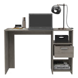 Arlington Computer Desk with 2-Open Storage Shelves and Drawer with Handle B128P148860