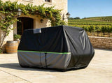 600D Waterproof Oxford Golf Cart Cover, Full Coverage for 22 / 4 Passenger Club Car, PU Coated with 09499555