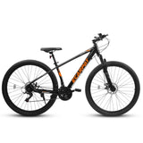 A29367 29 Inch Mountain Bike 21 Speed, Suspension Fork, Aluminum Frame Disc Brake, Mountain biking W709P292364