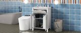 24"Bathroom Vanity Combo with Ceramic sink, Luxurious Space-Saving Vanity - W24"*D18"*H34"inch, 2 WF323088AAK