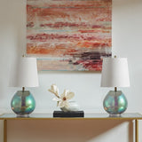 Ranier Iridescent Glass Table Lamp B03594975