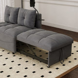 1 versatile foldable sofa bed in 3 lengths, modern sofa sofa sofa velvet pull-out bed, loveseat sofa 94215860