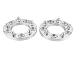 2pcs Professional Wheel Adapters for Chevy 1961-2016 Silver 25892516
