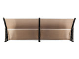 HT-200 x 100 Household Application Door & Window Rain Cover Eaves Brown Board & 82632470