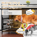 ZUN Dog Crate Furniture-Style Cages for Large Dogs Indoor Heavy Duty Super Sturdy 41" T3210P294077