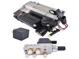 Air Suspension Compressor Pump Valve Control Block Set Fit for Mercedes-Benz E-Class W211 CLS C219 84662703