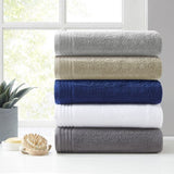 ZUN 100% Cotton Quick Dry 12 Piece Bath Towel Set B03595008