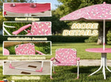 Outdoor Table with Foldable Chairs 51994938
