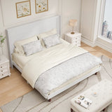 Stylish High Headboard Bed, 54 "High Headboard, High Quality, Comfortable High Back Design Ideal for W1716P222783