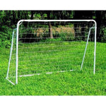 ZUN 365×182×120CM Steel Tube Soccer Goal Training Set White 76667039