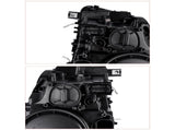 2PCS LeftRight Side Xenon Headlights Replacement for 2011 2012 2013 BMW 5er F18 F10 550i 535i 528i 34295786