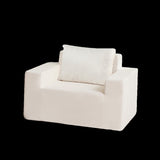 (Video) Sofa in a box Foam Sofa Couch with Pillow, Bean Bag Chairs for Adults Stuffed High-Density W2733P183922