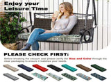Outdoor Bench Cushion, 63 20 4 Inch, Tufted Waterproof Swing Cushion with Ties, for Patio Bench 88084735