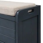 ZUN TREXM Storage Bench with Removable Basket and 2 Drawers, Fully Assembled Shoe Bench with Removable WF199578AAM