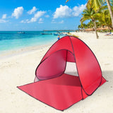 Pop Up Beach Tent Sun Shade Shelter Anti-UV Automatic Waterproof Tent Canopy for 2/3 Man w/ Net 00636327