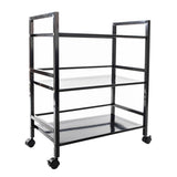 Widen 3 Tiers Multi-functional Storage Cart Black 09550245