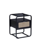 Colson Black Finish Accent Table B2726P287579