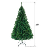 8FT Christmas Tree with 1138 Branches 09933876