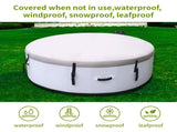 Large tub for 4 to 6 People, Portable Outdoor spa with 150 airjets and 1 Thermal Cover Massage 56228353