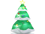6.9 FT Lighted Christmas Inflatable Decoration, Inflatable Christmas Tree, Blow Up Yard Decorations 56140561