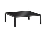 3 Piece Patio Conversation Sets, Modern Outdoor Patio Sectional Furniture Set with Square Coffee N780P199459B