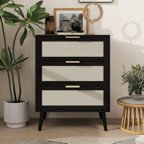 ZUN 3 Drawer Cabinet, Suitable for bedroom, living room, study W688121312