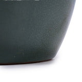 3 Pieces Ceramic Flowerpot, Modern Planter for Patio, Garden or Windowsills - Antique Blue Green W3273P321543