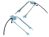 Front Left & Right Power Window Regulators w/ Motor Fit for Freightliner Cascadia Bolt On Electric 31336969