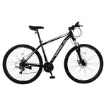 ZUN CamPingSurvivals 29in 21 Speed Load Bearing 150kg High Carbon Steel Mountain Bike Black 89131458