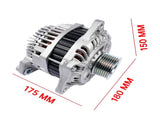 12V 150A Alternator with 7-Groove Pulley Fits for INFINITI EX35 EX37 M35 M37 Q60 Q70 Nissan 350Z 06087515