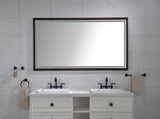 72 x6 Inch LED Bathroom Mirror with Aluminum Frame, Wall Mounted Vanity Mirror, Anti-Fog, Memory, W2287P358704
