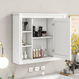 35'' x 28'' Wall Mounted Bathroom Storage Cabinet, Medicine Cabinet, Modern Bathroom Wall Cabinet WF305081AAK