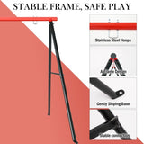 ZUN Porch Swing Frame, Heavy Duty Swing Stand, A-Frame Swing Stand Frame for Backyard Yoga Hammock 95503144