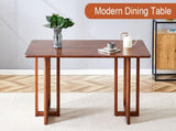Chinese country retro solid wood table, simple modern imitation rattan table, wooden W1151P154595