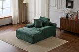 Oversized Chaise Lounge Chair Cozy Cloud Couch, Modern Plush Corduroy Upholstered Sleeper Sofa 74528186