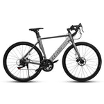 ZUN A28315-GRAY Mountain Bike , Fixed Forks, Steel Frame Disc-Brake for Men Women Mens Bicycle Adlut Bik W1856P189964