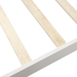 Wood Platform Bed Twin Bed Frame Panel Bed Mattress Foundation Sleigh Bed with WF192434AAK