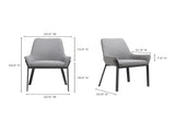 Lloyd Dining Chair Dark Grey - Set Of Two B2769P504203