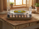 24 Egg Incubator with Automatic Egg Turning, 110V Digital Poultry Hatcher with LED Egg Candler, 65727971