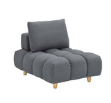 30 inches long, Teddy Sofa Fabric, with spacious and comfortable seat, for Apartment Office Living W1658P206876