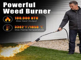 180,000 BTU Propane Torch Weed Burner with 10FT Hose, 3362 High Intensity Trigger Start Torch for 55315781