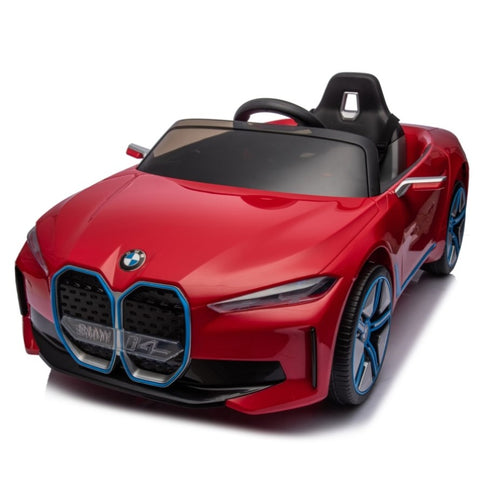 ZUN Licensed BMW I4,12v Kids ride on car 2.4G W/Parents Remote Control,electric car for kids,Three speed W1396104255