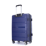 Hardshell Suitcase Double Spinner Wheels PP Luggage Sets Lightweight Durable Suitcase with TSA W284112583