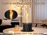 Tornado Tabletop Bio Ethanol Fireplace Indoor Outdoor,Portable Table Top Fire Pit Fuel Bioethanol W1889P397320