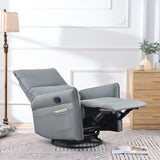 Rocker Chair,360&deg Swivel Nursery Rocking Chair,Glider Chair,Modern Small Rocking Swivel W1028P193666