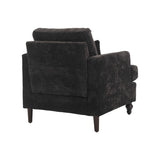 COOLMORE Wood Frame Armchair, Modern Accent Chair Lounge Chair for Living Room,Tufted Club Chair, W395P151910