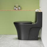 1.1/1.60 GPF Dual-Flush One Piece Toilet,Button on Tank top S-trap, Water-Saving Elongated Comfort W3192P277904