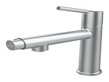 Chrome Single Handle Bathroom Faucet for 1 or 3 Holes ,Fountain and Flow Mode Two-in-one 82677170