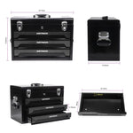 ZUN 3 Drawers Tool Box with Tool Set W1102111197